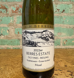 CH BERRES ESTATE RIESLING OLD VINES MOSEL GERMANY