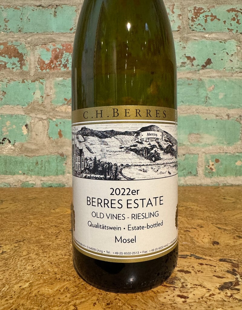CH BERRES ESTATE RIESLING OLD VINES MOSEL GERMANY
