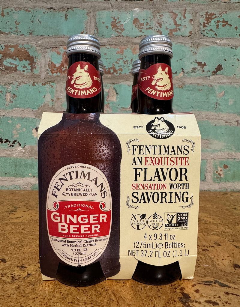 MIXERS FENTIMANS GINGER BEER 4 PACK