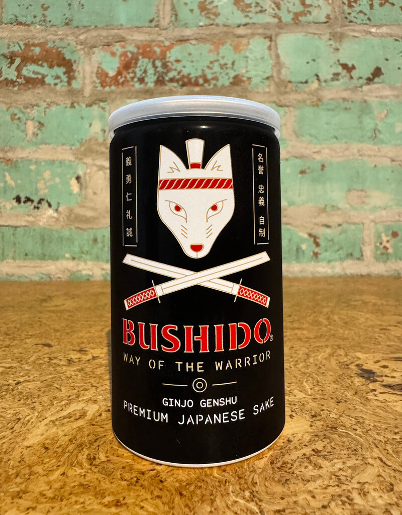 Beer BUSHIDO WAY OF THE WARRIOR SAKE CAN 188 ML