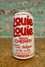 CBD/THC LOUIE LOUIE SELTZER HIBISCUS CHERRY 5MG CBD/THC SELTZER CAN
