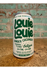 CBD/THC LOUIE LOUIE SELTZER GINGER CUCUMBER 5MG CBD/THC SELTZER CAN