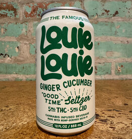 CBD/THC LOUIE LOUIE SELTZER GINGER CUCUMBER 5MG CBD/THC SELTZER CAN