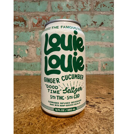 CBD/THC LOUIE LOUIE SELTZER GINGER CUCUMBER 5MG CBD/THC SELTZER CAN