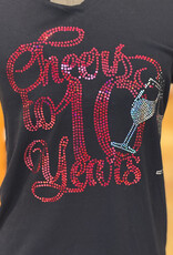 GRANDE KREWE 10 YEAR ANNIVERSARY TEE SHIRT LARGE