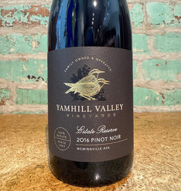 YAMHILL VALLEY VINEYARDS RESERVE ESTATE PINOT NOIR WILLAMETTE OREGON  2016