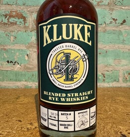 Spirits K.LUKE WHISKEY BOURBON TOASTED BARREL STRENGTH RYE BATCH 5