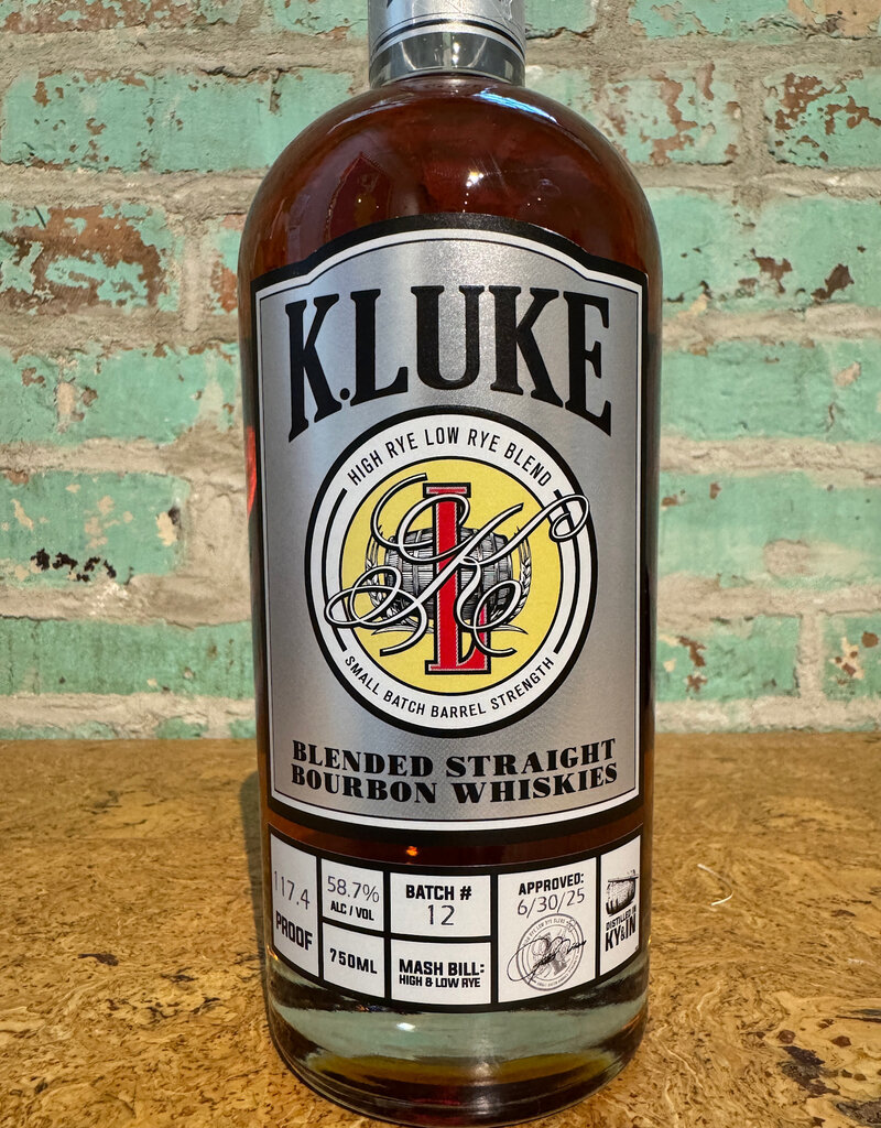 Spirits K.LUKE WHISKEY BOURBON BATCH 12