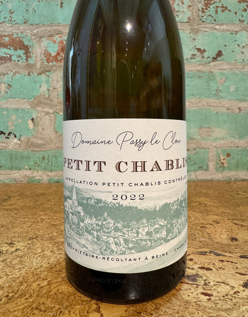 DOMAINE PASSY LE CLOU PETIT CHABLIS BURGUNDY FRANCE
