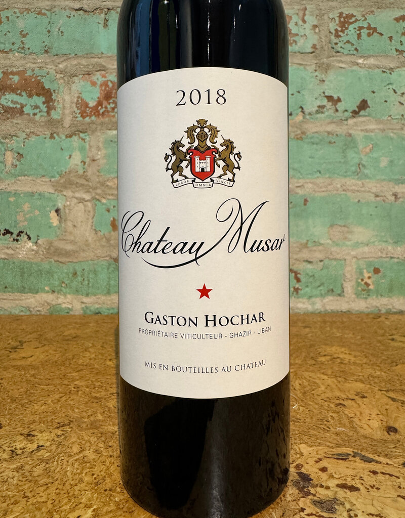 Wines CHATEAU MUSAR ROUGE LEBANON 2018