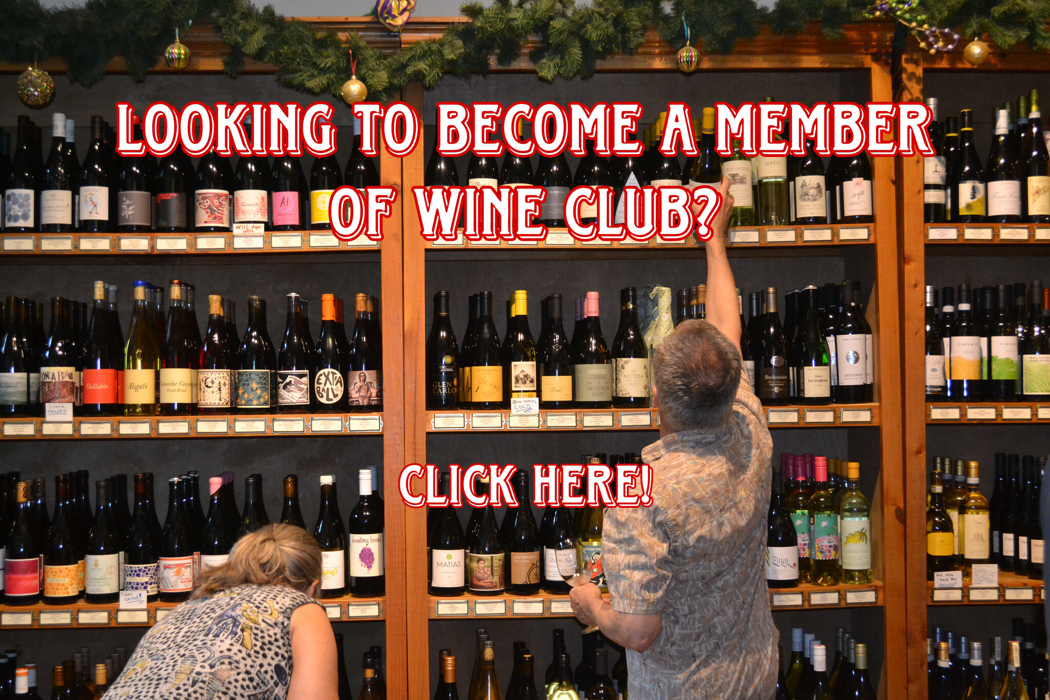 Join Us For Wine Club 