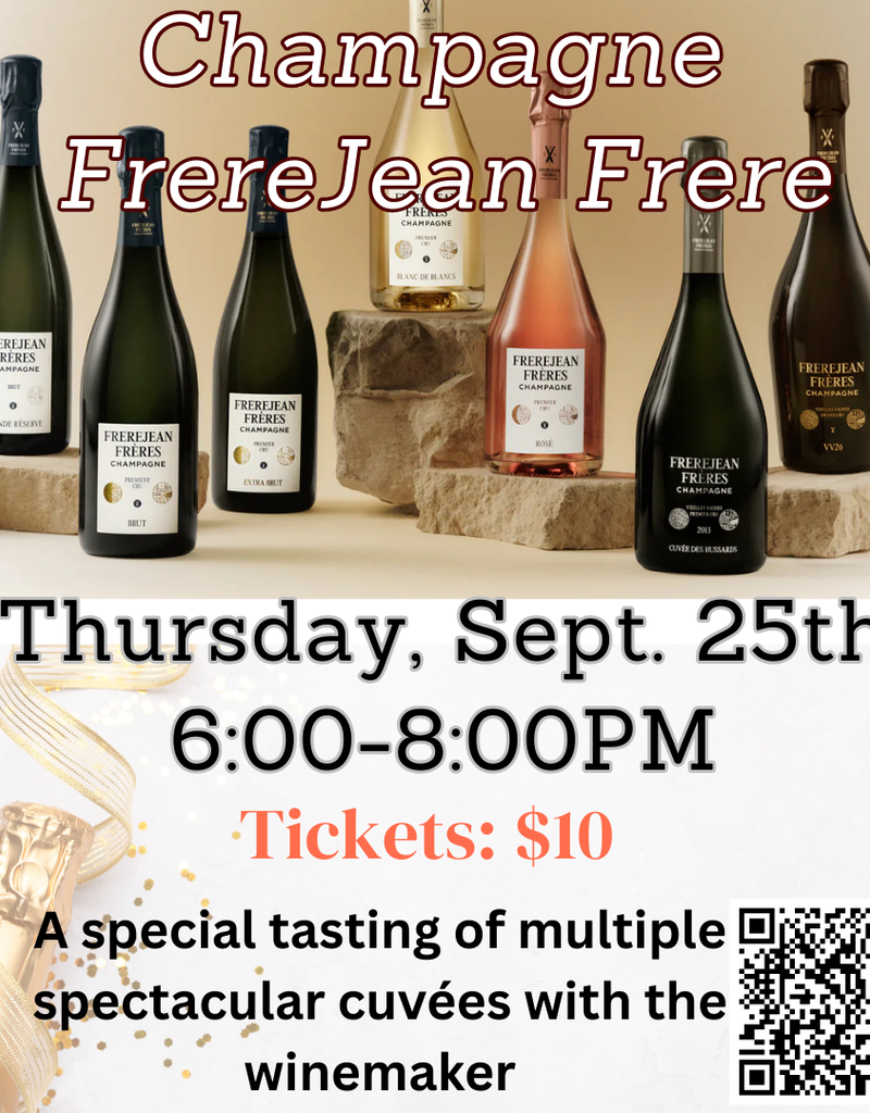 FREREJEAN FRERE THURSDAY TASTING $10