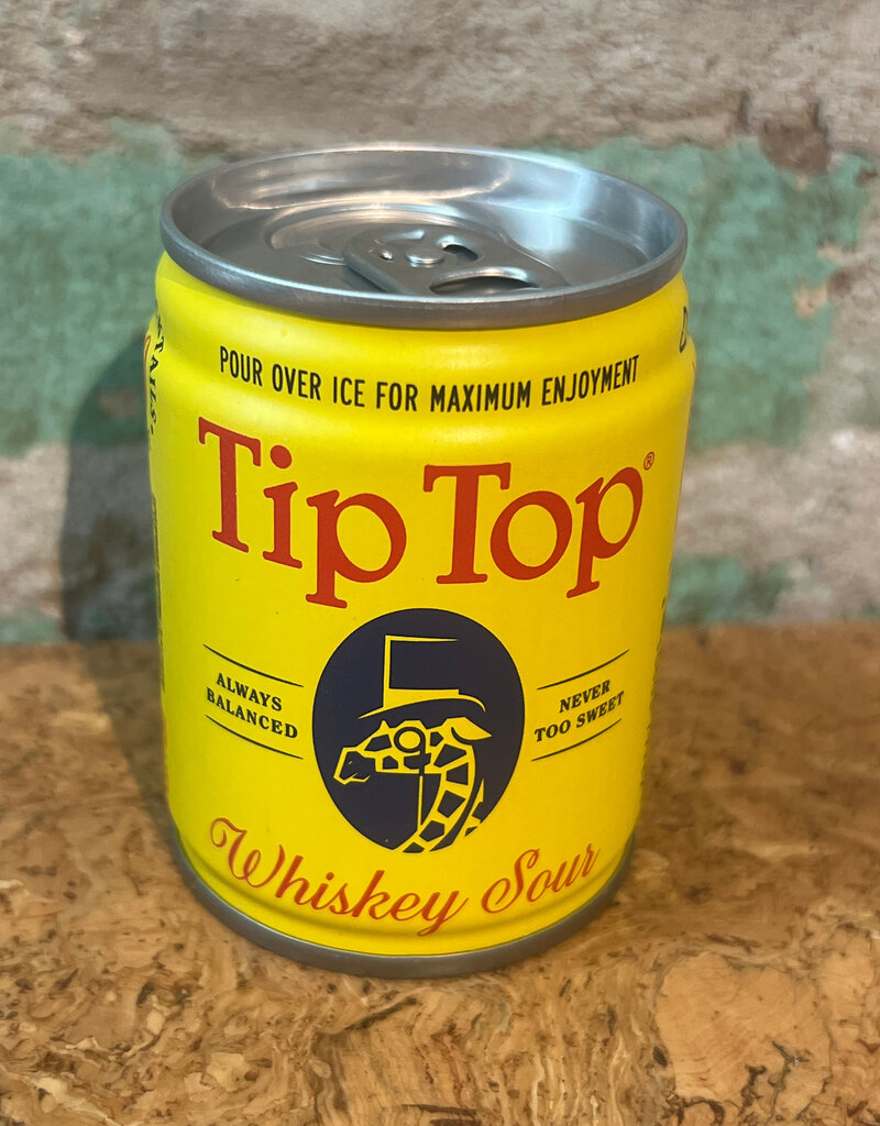 Spirits TIP TOP WHISKEY SOUR CANNED COCKTAIL 100ML