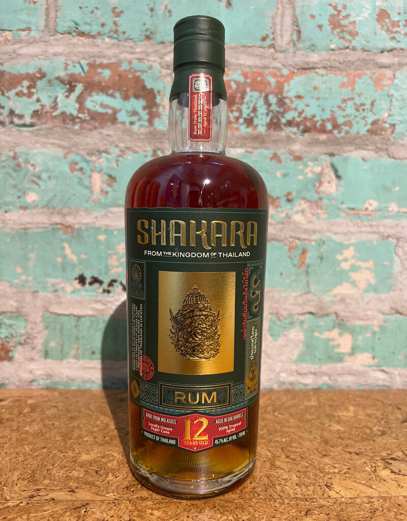 SHAKARA 12-YEAR RUM THAILAND