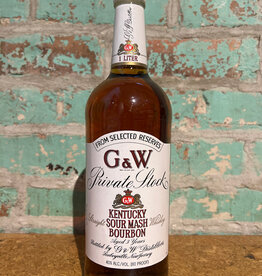 G&W 'PRIVATE STOCK' KENTUCKY BOURBON