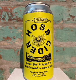 HOSS 'CALOSE' PEAR & APPLE CIDER 16OZ CAN