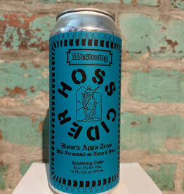 HOSS 'WESTERING' APPLE CIDER 16OZ CAN