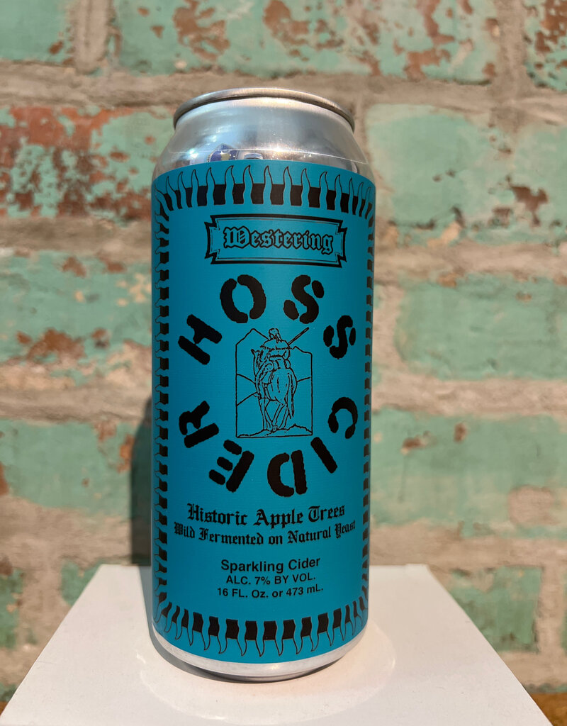 HOSS 'WESTERING' APPLE CIDER 16OZ CAN