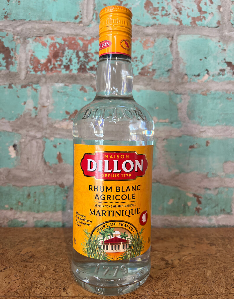 MAISON DILLON RHUM BLANC AGRICOLE MARTINIQUE