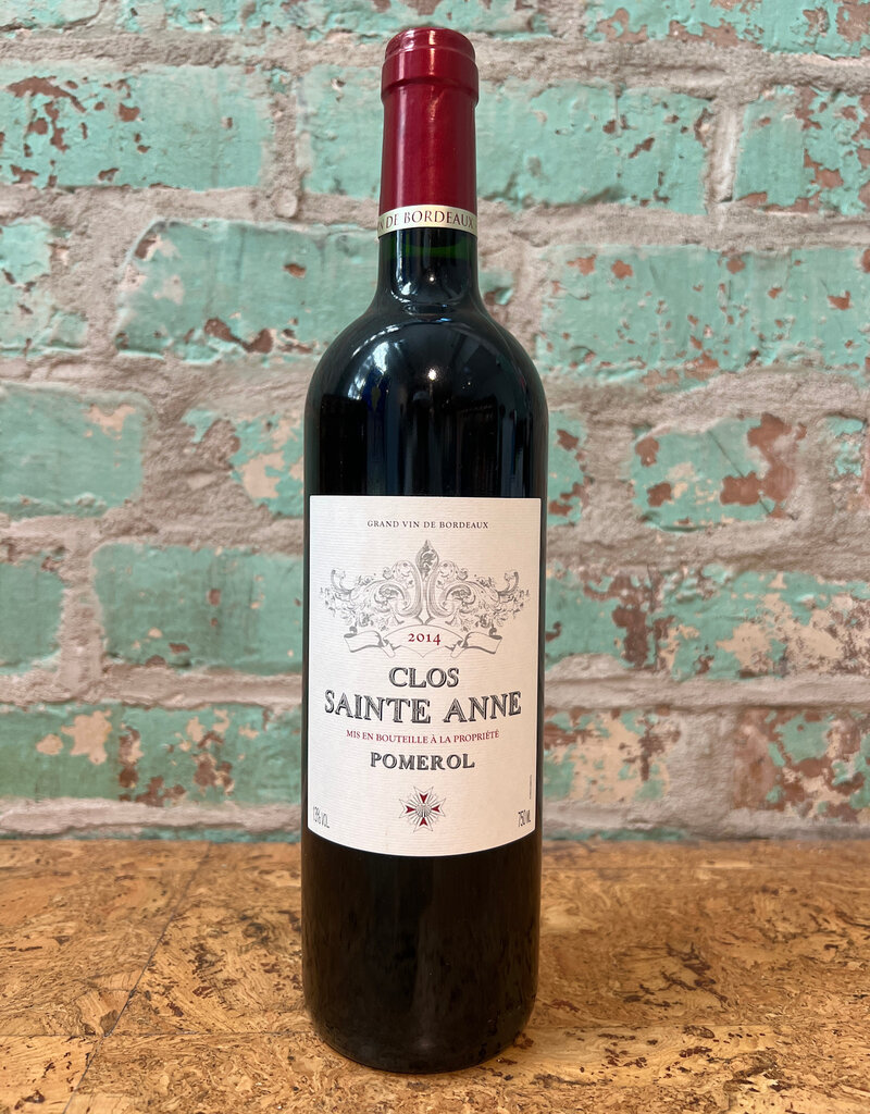 CHATEAU CLOS SAINTE ANNE POMEROL BORDEAUX