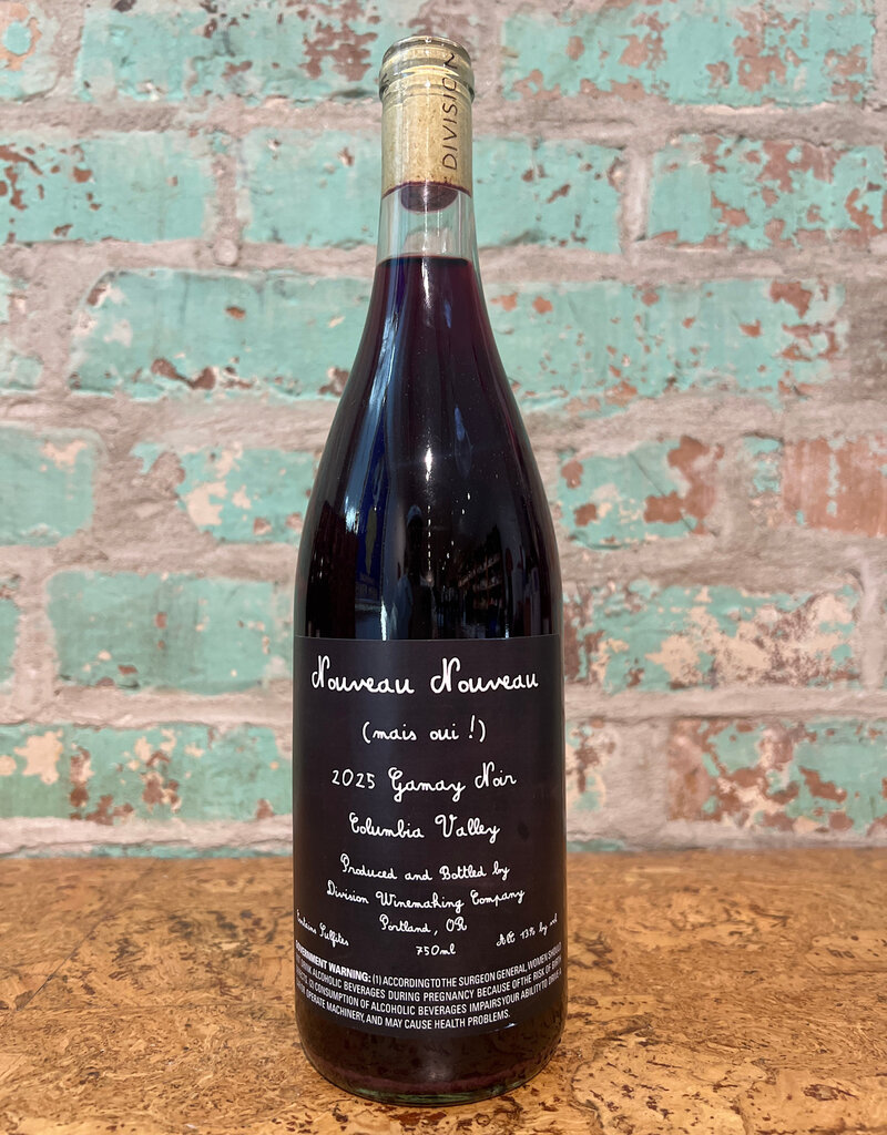 DIVISION WINEMAKING CO. 'NOUVEAU NOUVEAU' GAMAY COLUMBIA VALLEY