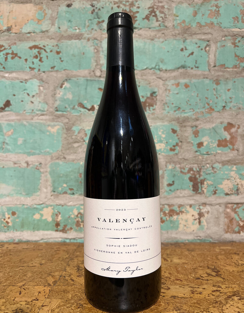 MARY TAYLOR 'SOPHIE SIADOU' VALENCAY ROUGE LOIRE VALLEY FRANCE