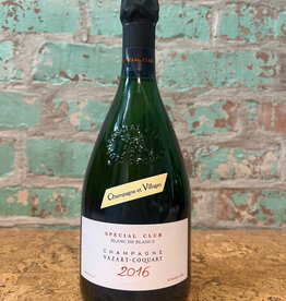 VAZART COQUART ET FILS BRUT BLANC DE BLANCS 'SPECIAL CLUB' 2016