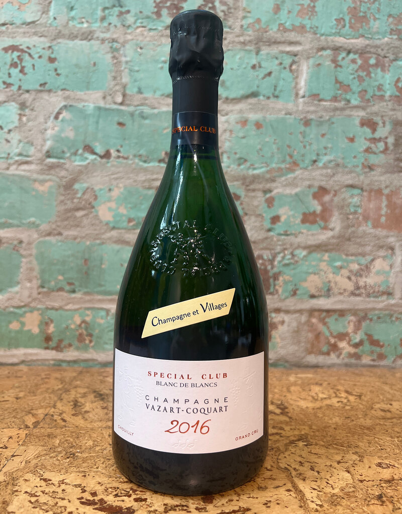 VAZART COQUART ET FILS BRUT BLANC DE BLANCS 'SPECIAL CLUB' 2016