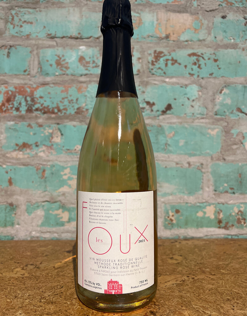 CHATEAU DU PETIT THOUARS 'LES FOUX' VIN MOUSSEAU ROSE