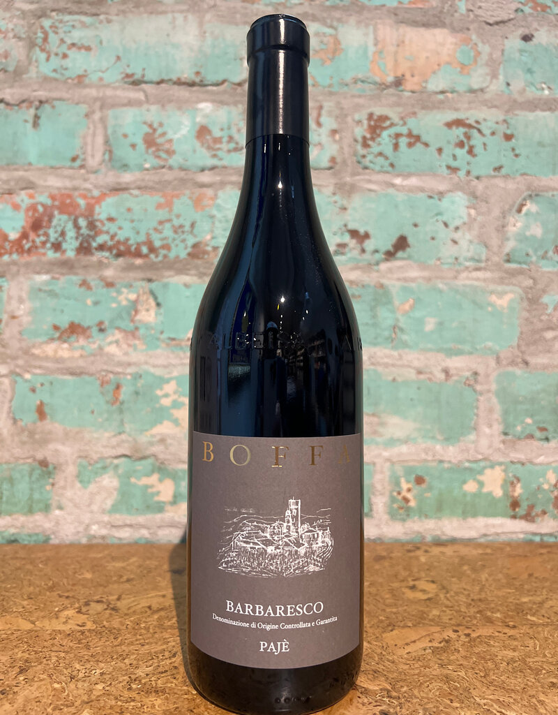 Wines BOFFA 'PAJE' BARBARESCO PIEDMONT ITALY
