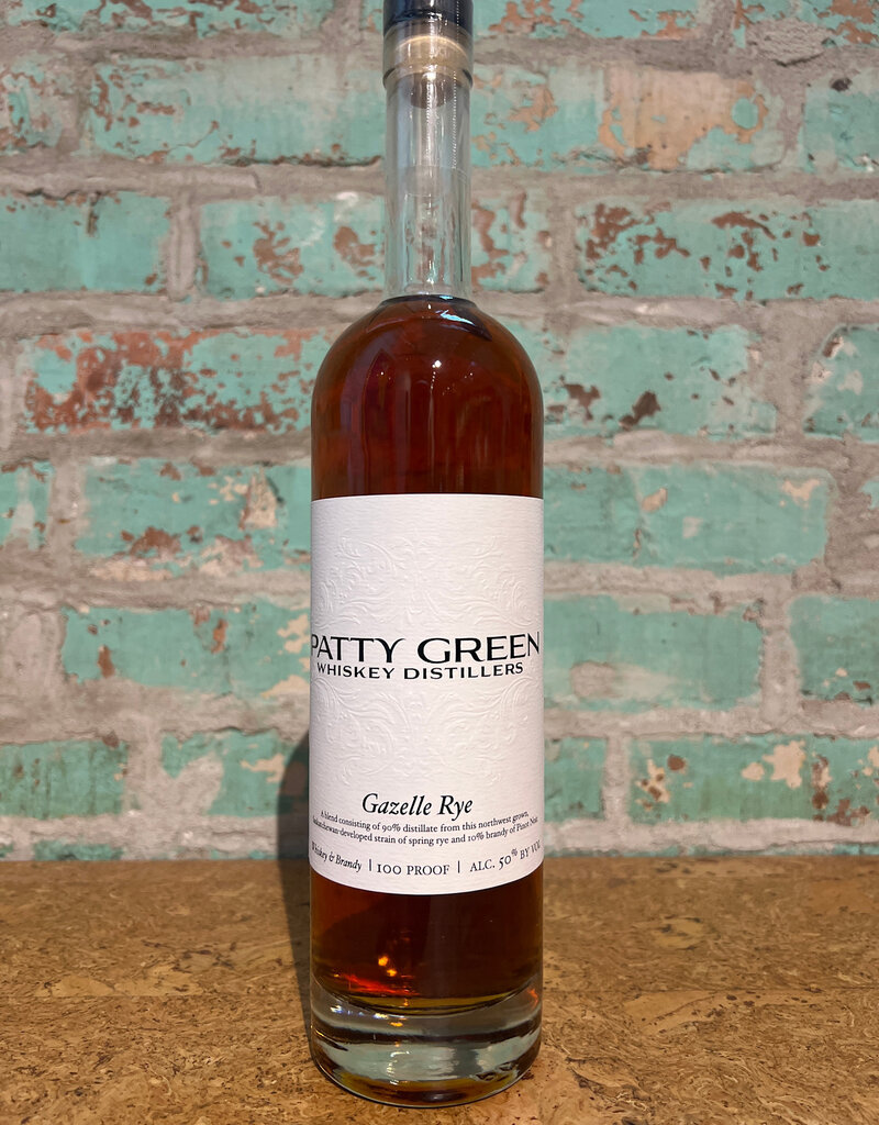 PATTY GREEN WHISKEY 'GAZELLE RYE' OREGON