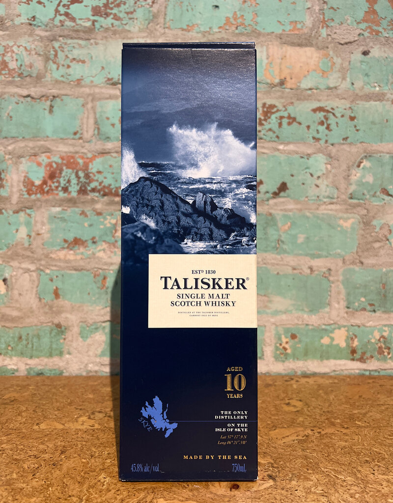 TALISKER 10-YEAR SINGLE MALT ISLE OF SKYE SCOTLAND