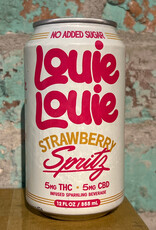 CBD/THC LOUIE LOUIE SELTZER STRAWBERRY SPRITZ 5MG CBD/THC SELTZER CAN