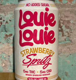 CBD/THC LOUIE LOUIE SELTZER STRAWBERRY SPRITZ 5MG CBD/THC SELTZER CAN
