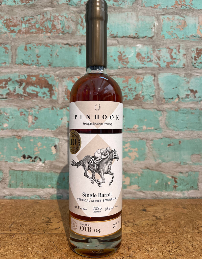 PINHOOK ‘OTB-4’ 10-YEAR SINGLE BARREL BOURBON