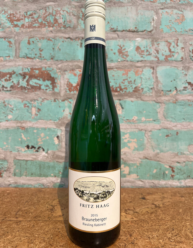 FRITZ HAAG BRAUNEBERGER KABINETT RIESLING MOSEL GERMANY