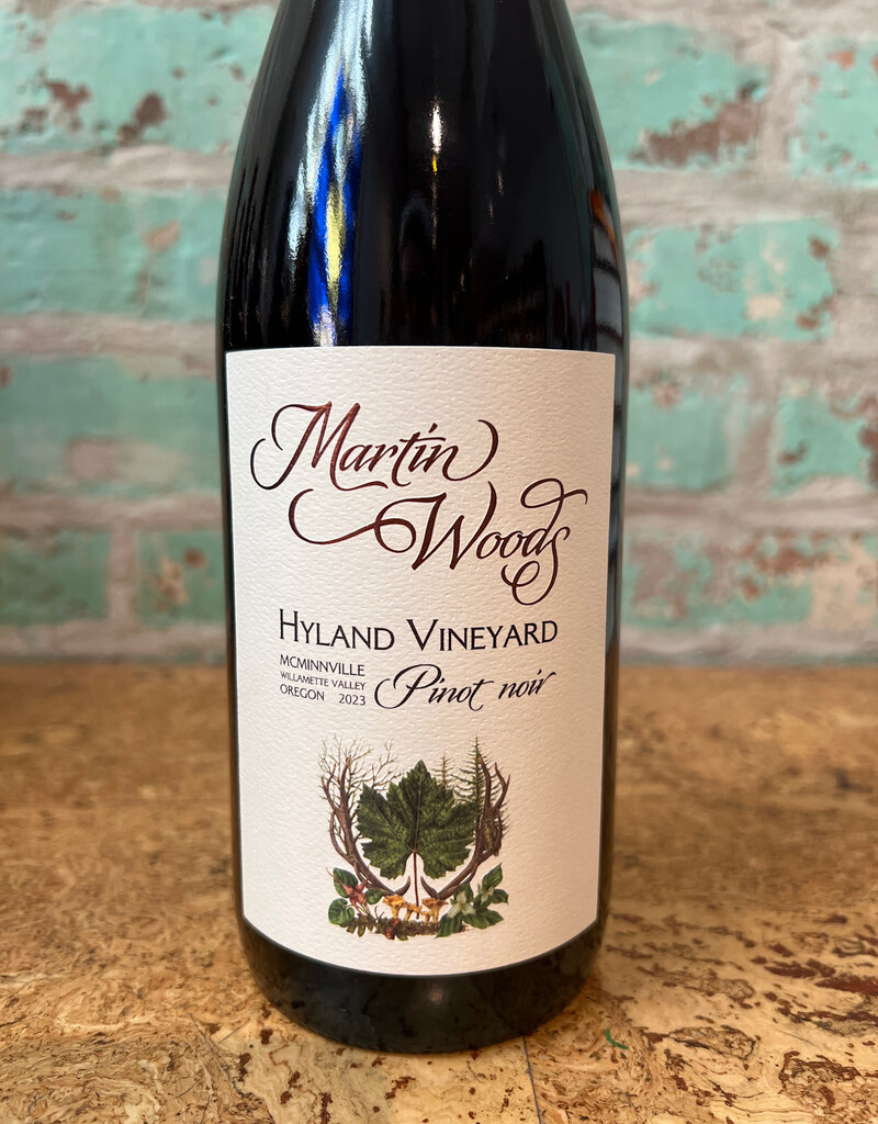 Wines MARTIN WOODS PINOT NOIR HYLAND VINEYARD OREGON