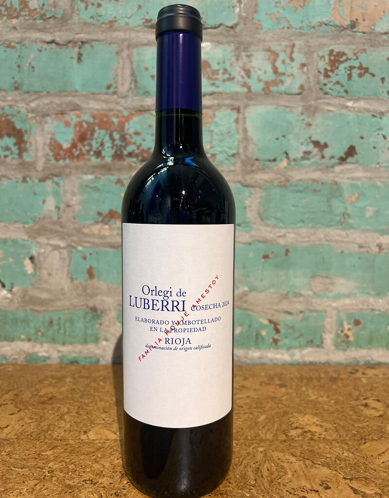 Wines LUBERRI 'ORLEGI' RIOJA SPAIN