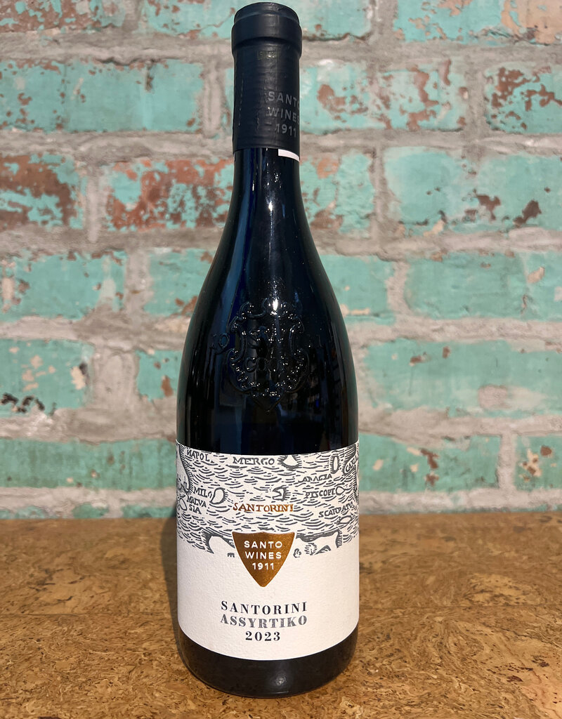 SANTO  WINES  ASSYRTIKO SANTORINI GREECE