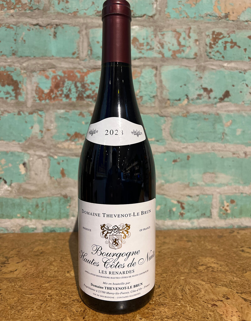 DOMAINE THEVENOT 'LES RENARDES' HAUTES COTES DE NUITS BURGUNDY FRANCE