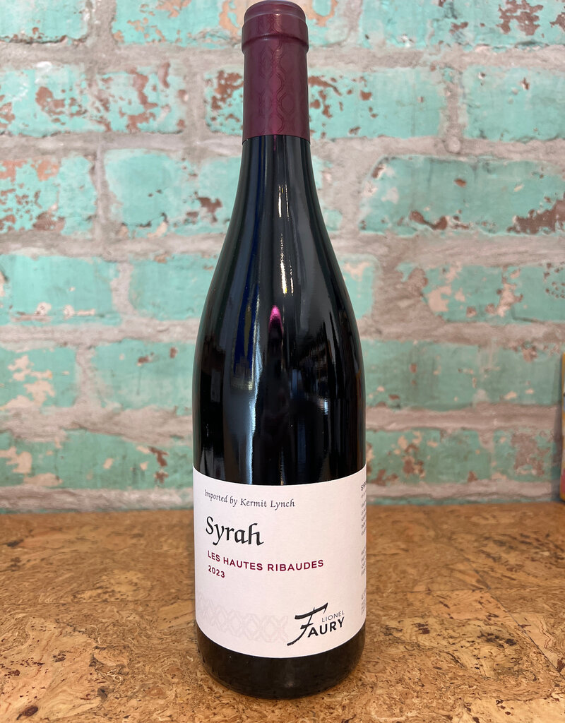 LIONEL FAURY COLLINES RHODANIENNES SYRAH 'LES HAUTES RIBAUDES'