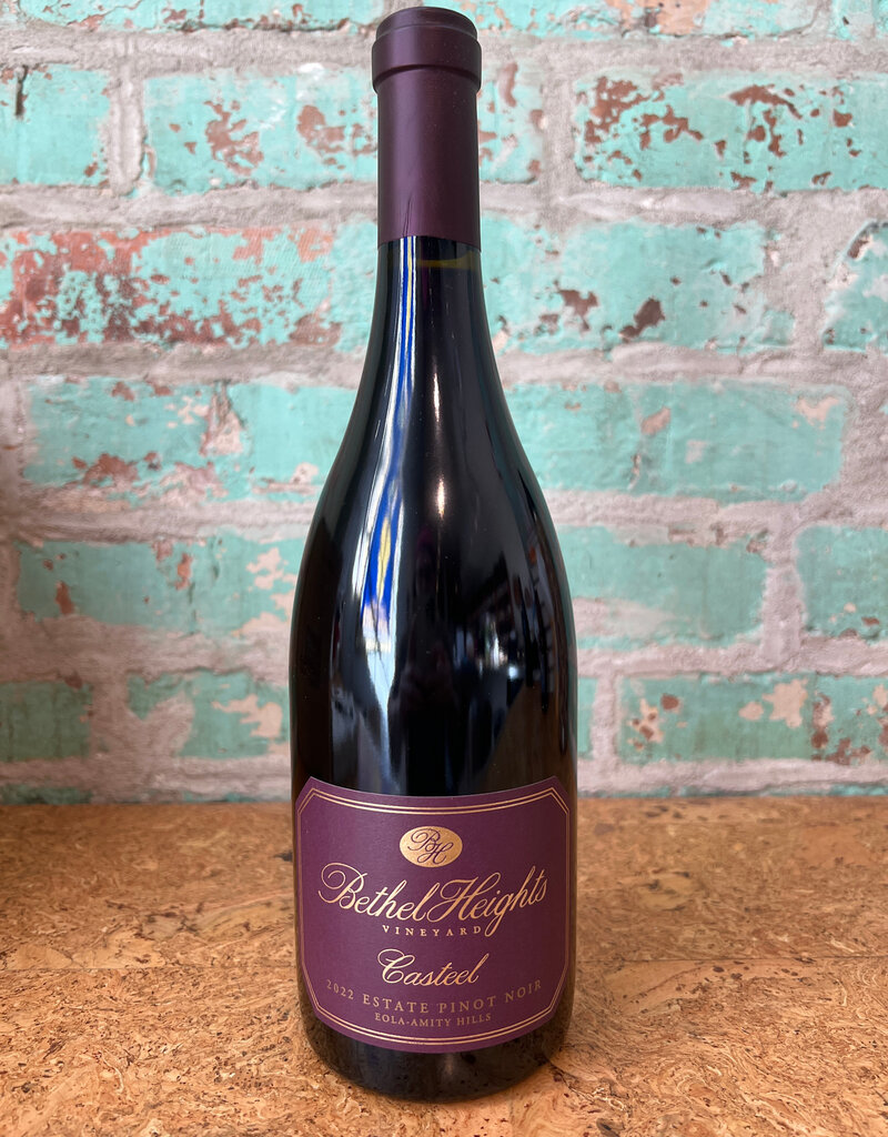 BETHEL HEIGHTS 'CASTEEL' PINOT NOIR EOLA-AMITY HILLS OREGON
