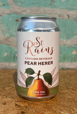 CBD/THC ST. RAINS PEAR HERER 5MG CBD/THC SELTZER CAN