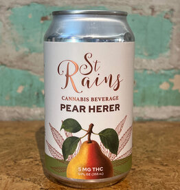 CBD/THC ST. RAINS PEAR HERER 5MG CBD/THC SELTZER CAN