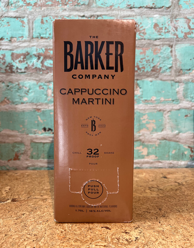 BARKER CAPPUCINO MARTINI 1.75L BOX