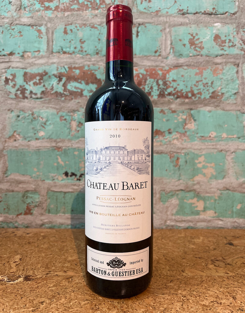 CHATEAU BARET PESSAC-LEOGNAN ROUGE BORDEAUX FRANCE