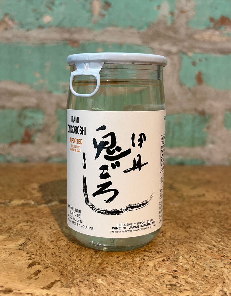 ITAMI ONIGOROSHI CUP SAKE 180mL