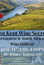PORTUGUESE & SOUTH AFRICAN WINE FESTIVAL: SATURDAY SAT APRIL 11th 1-4PM