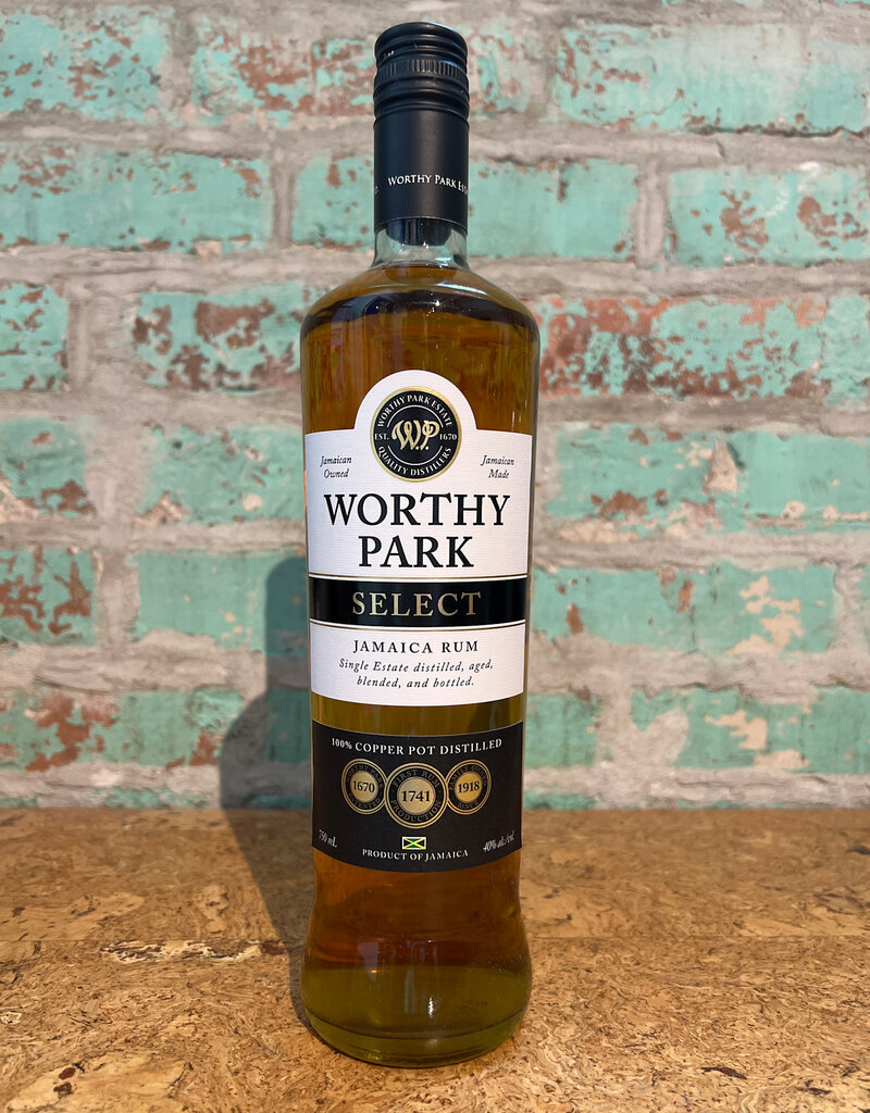 Spirits WORTHY PARK 'SELECT' JAMAICAN RUM