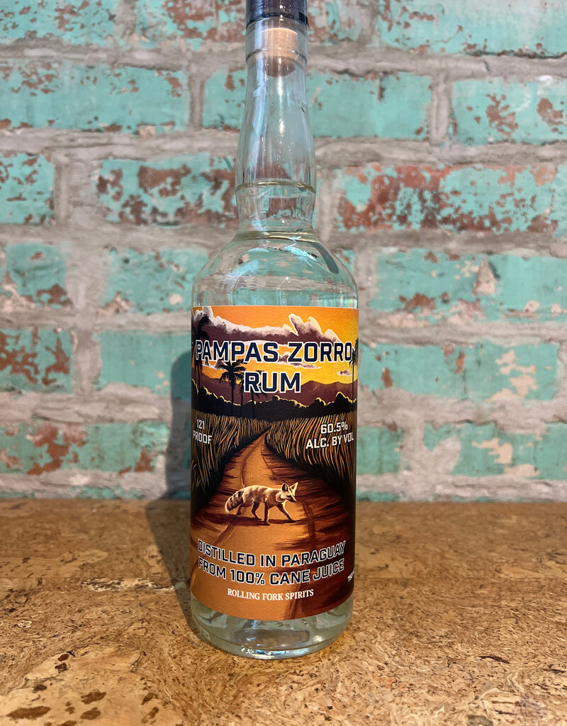 PAMAPAS ZORRO WHITE RUM PARAGUAY